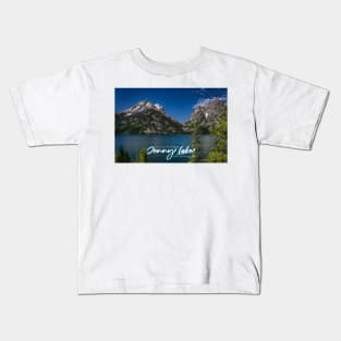 Jenny Lake Grand Teton National Park Kids T-Shirt